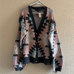 Tribal Print Sweater